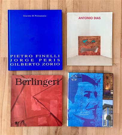 ARTE CONTEMPORANEA - Lotto unico di 4 cataloghi