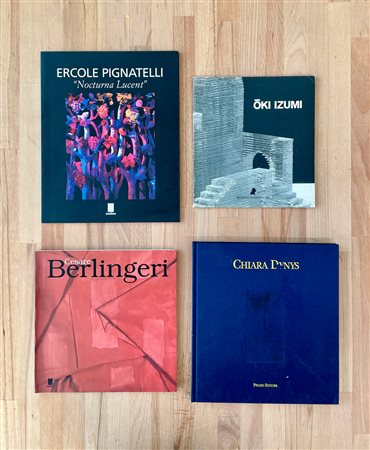 ARTE CONTEMPORANEA ITALIANA E INTERNAZIONALE - Lotto unico di 4 cataloghi