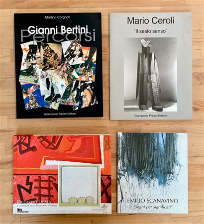 ARTE ITALIANA DEL DOPOGUERRA - Lotto unico di 4 cataloghi