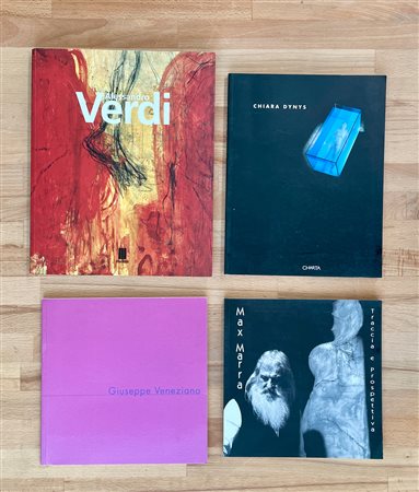 ARTE ITALIANA CONTEMPORANEA - Lotto unico di 4 cataloghi