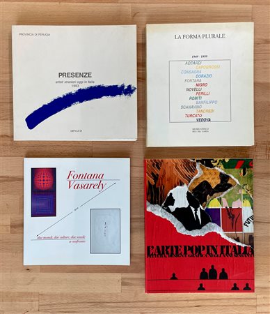 COLLETTIVE D'ARTE - Lotto unico di 4 cataloghi