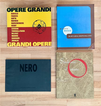 COLLETTIVE D'ARTE INTERNAZIONALE - Lotto unico di 4 cataloghi