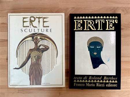 ERTÉ - Lotto unico di 2 cataloghi