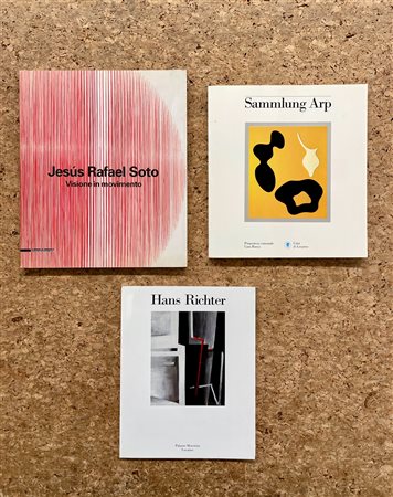 ASTRAZIONE DEL XX SECOLO (SOTO, RICHTER, ARP) - Lotto unico di 3 cataloghi