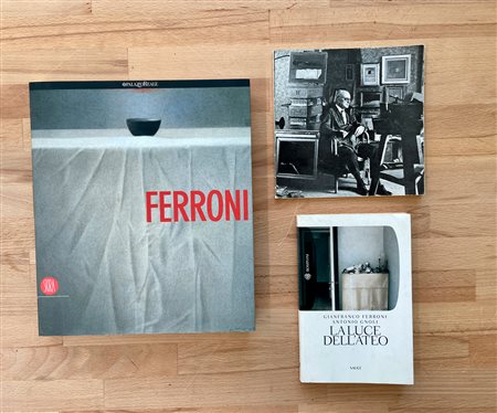 GIANFRANCO FERRONI E CARLO MATTIOLI - Lotto unico di 3 cataloghi