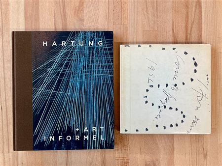 HANS HARTUNG E LUCIO FONTANA - Lotto unico di 2 cataloghi