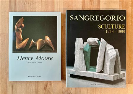 HENRY MOORE E GIANCARLO SANGREGORIO - Lotto unico di 2 cataloghi
