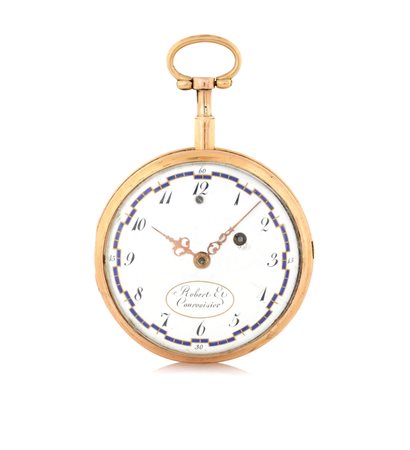 ROBERT & COURVOISIERROBERT & COURVOISIER RIPETIZIONE QUARTI N. 35420, 1810...