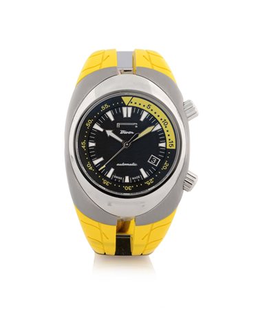 PIRELLIPIRELLI P ZERO "DIVER" SERIE ATTUALE. Cassa tonneau in acciaio con...