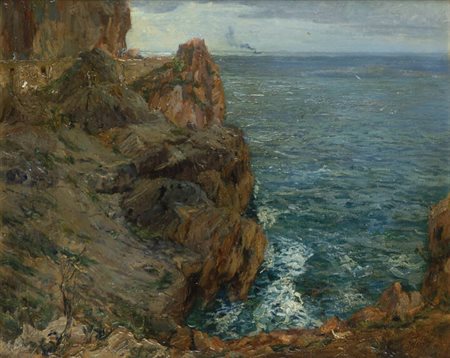 FRANCESCO MENNYEY<BR>Torino 1889 - 1950<BR>"Marina"