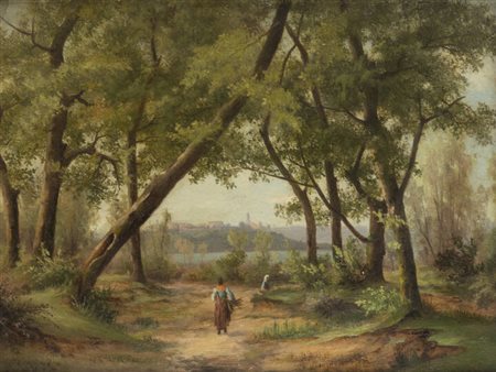 PITTORE ANONIMO "Castiglione dal Lago (Trasimeno)"