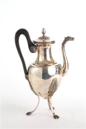 Silver coffee pot