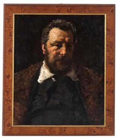 ANGELO DALL'OCA BIANCA. Painting "MANLY PORTRAIT"