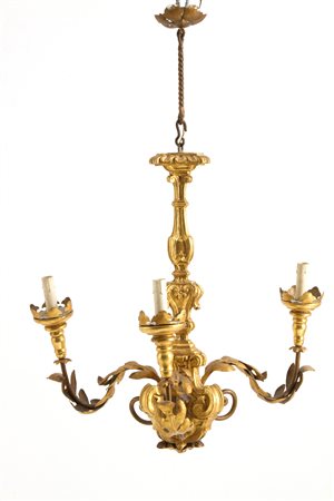 Three lights chandelier