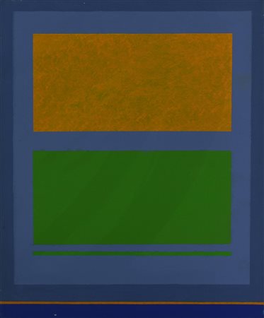 Lucio Battaglia COMPOSIZIONE, 2002 olio su tela, cm 40x30 sul retro: firma e...