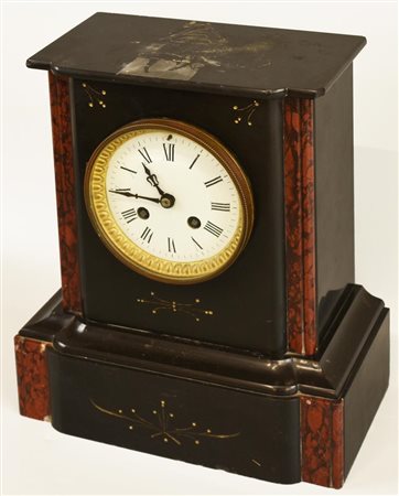 OROLOGIO DA TAVOLO A FIRMA L. BROCOT meccanismo parigino con scappamento ad...