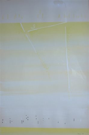 VAGO VALENTINO (Barlassina 1934) "Senza titolo" 1979 Acquerello su carta cm....