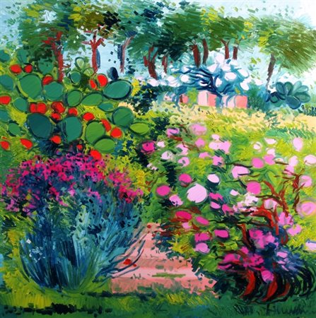 FACCINCANI ATHOS (Peschiera D/G 1951) "Paesaggio" 1988 Olio su tela cm. H:...