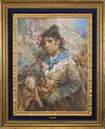 Giacomo Moretti Napoli 1939 - , Giovinetta