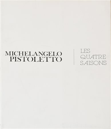 MICHELANGELO PISTOLETTO LES QUATRE SAISONS cm 30x22