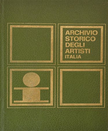 ARCHIVIO STORICO DEGLI ARTISTI ITALIA cm 31x22 I.E.D.A. - Istituto Editoriale...