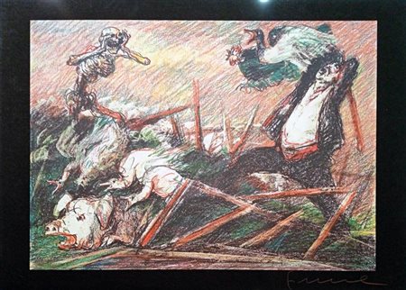 Salvatore Fiume (Comiso 1915 - Canzo 1997). “La roba”. 