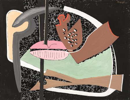 Alberto Magnelli 1888 Firenze-1971 Parigi Senza titolo, 1937 gouache su...