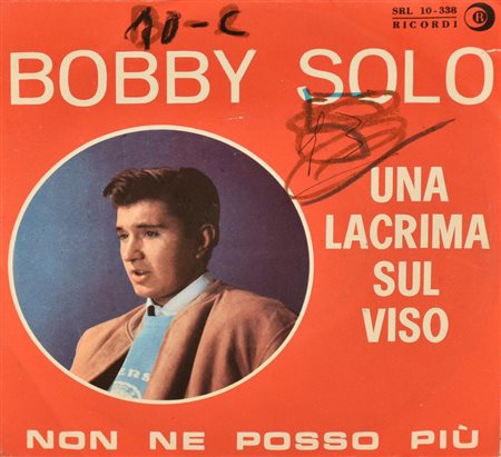 EP 45 GIRI Bobby Solo , - Una lacrima sul viso - Non ne posso piu'