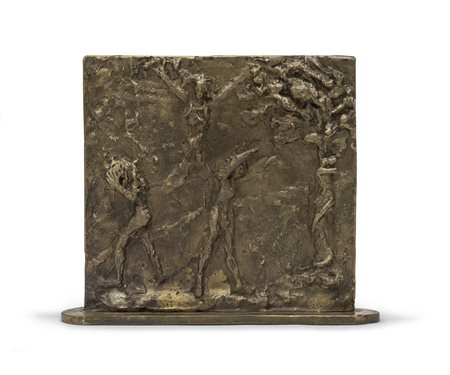 BASSORILIEVO CACCIATA DAL PARADISO, ANNI '60