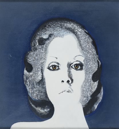 DIPINTO DONNA DI GIACOMO PORZANO, 1974