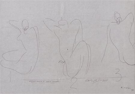 DISEGNO A CHINA DI ALBERTO VIANI, 1978