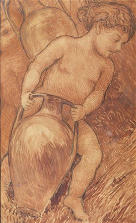 TECNICA MISTA PUTTO DI BASILIO CASCELLA, 1926