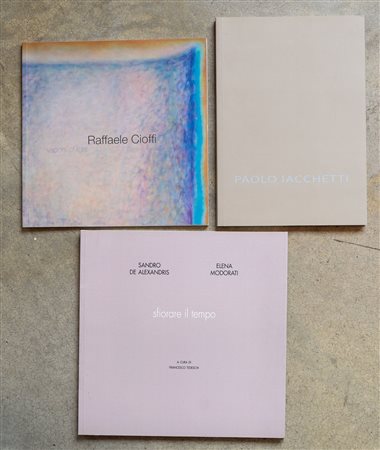 Lotto di tre cataloghi