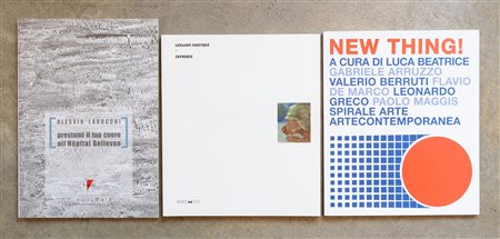 Lotto di tre cataloghi