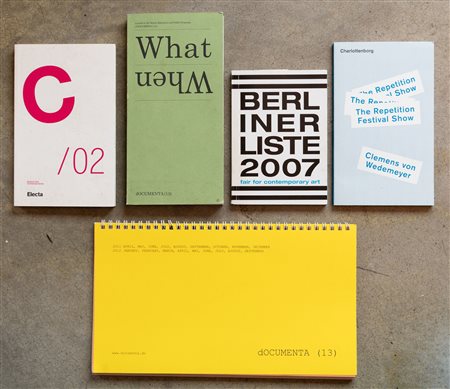 Lotto di cinque cataloghi