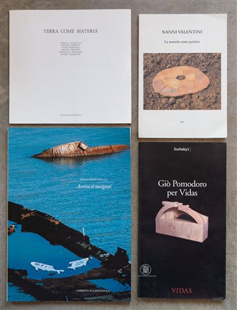 Lotto di quattro cataloghi