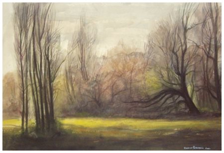 ENRICO FORNAINI San Giuliano Terme 1944 Senza titolo (S. Rossore) 1971...