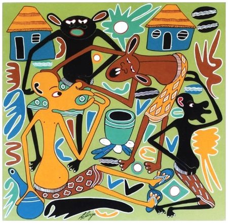 GEORGE LILANGA Kikwetu (Tanzania) 1934 – Dar es Salaam (Tanzania) 2005...