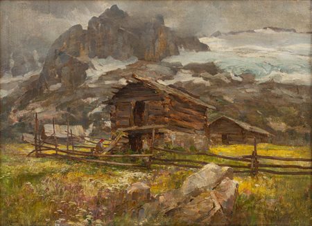 Emo Mazzetti - Paesaggio montano