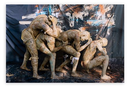 OUSUMANE DAGO NDIAYE (1951) - Lottatori, 2006