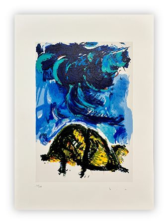 MARIO SCHIFANO (1934-1998) - Senza Titolo