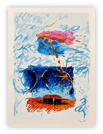 MARIO SCHIFANO (1934-1998) - Senza Titolo