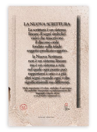 UGO CARREGA (1935-2014) - La nuova scrittura