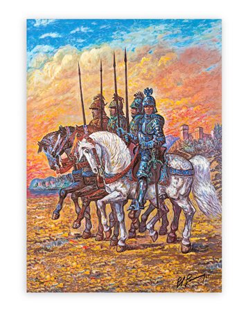 GIOVAN FRANCESCO GONZAGA (1921-2007) - Cavalieri