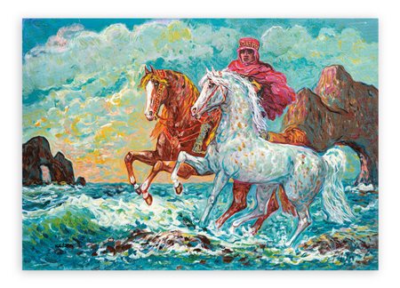 GIOVAN FRANCESCO GONZAGA (1921-2007) - Cavalieri