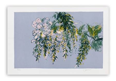 GIANCARLO CAZZANIGA (1930-2013) - Glicine