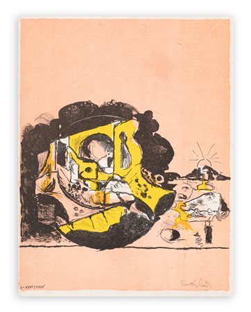 GRAHAM SUTHERLAND (1903-1980) - Objet au bord d'un estuaire