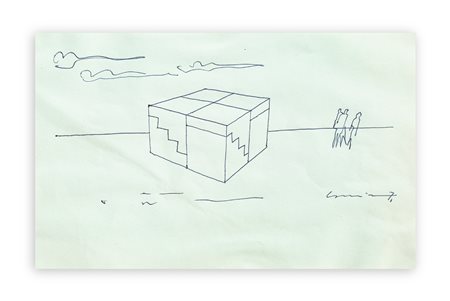 NICOLA CARRINO (1932) - Senza Titolo, 1971