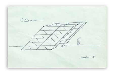 NICOLA CARRINO (1932) - Senza Titolo, 1972