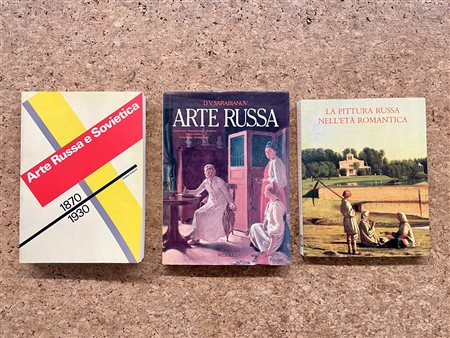 ARTE RUSSA - Lotto unico di 3 cataloghi